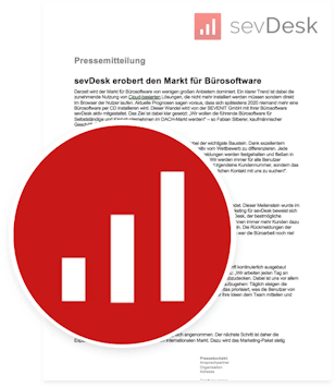 Pressemitteilung Vorlage Kostenlos Herunterladen Sevdesk