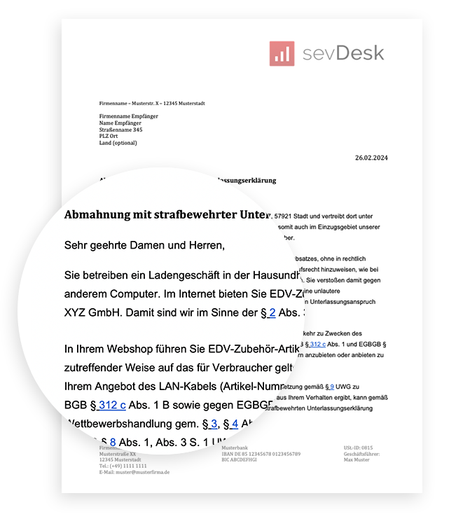 Abmahnungsvorlage Als Word Zum Download - Kostenlos!