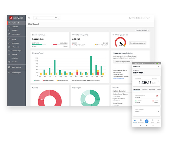 Buchhaltungssoftware, mit der du Zeit sparst