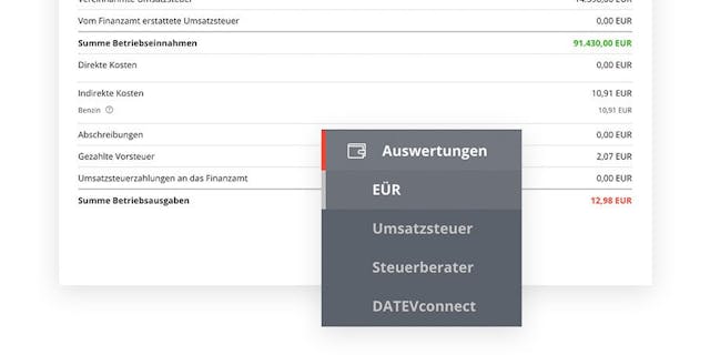 Einnahmen und Ausgaben