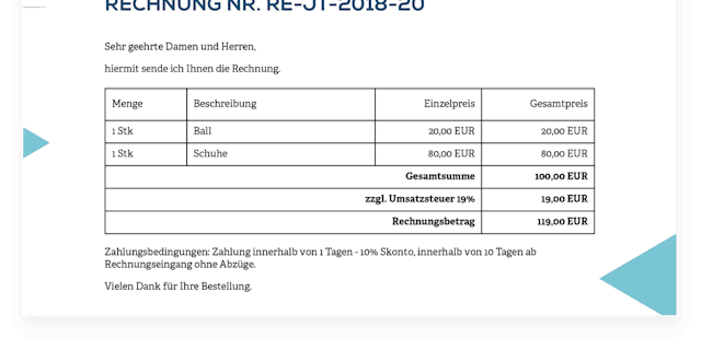offene Rechnung im Blick behalten